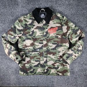 Lurking Class By Sketchy Tank Camouflage Jacket Women's Size Medium